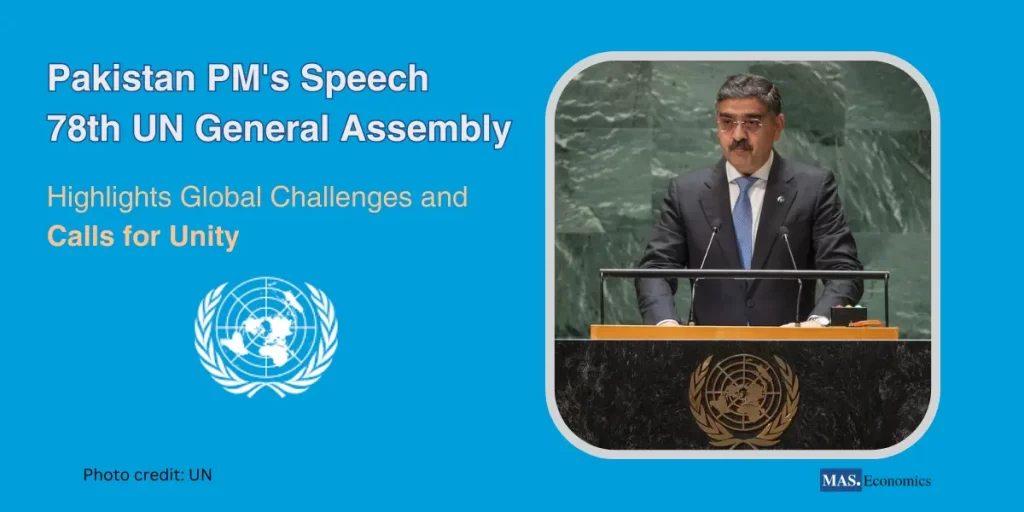 Pakistan PM's Speech at the 78th UN General Assembly