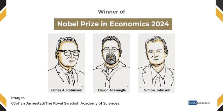 Nobel Prize in Economics 2024 by Acemoglu, Johnson, and Robinson