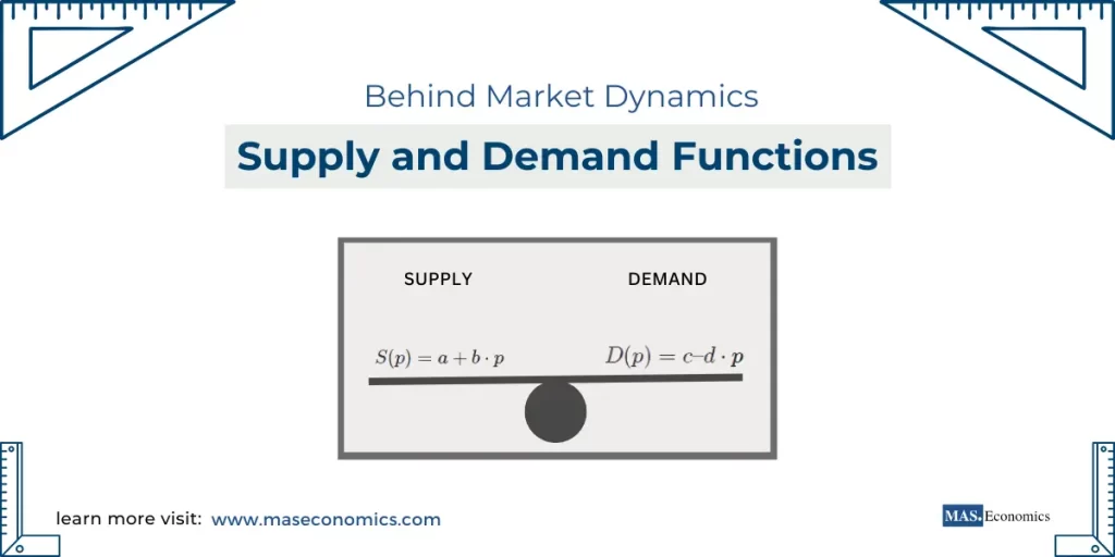 Supply and Demand Functions